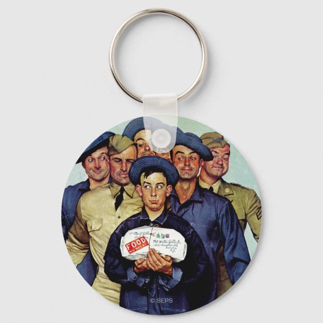 Willie Gillis' Package from Home Keychain (Front)