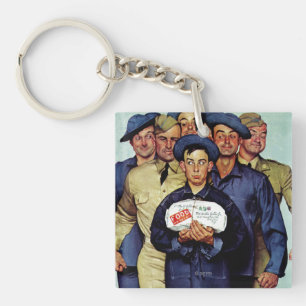 Willie Gillis' Package from Home Keychain
