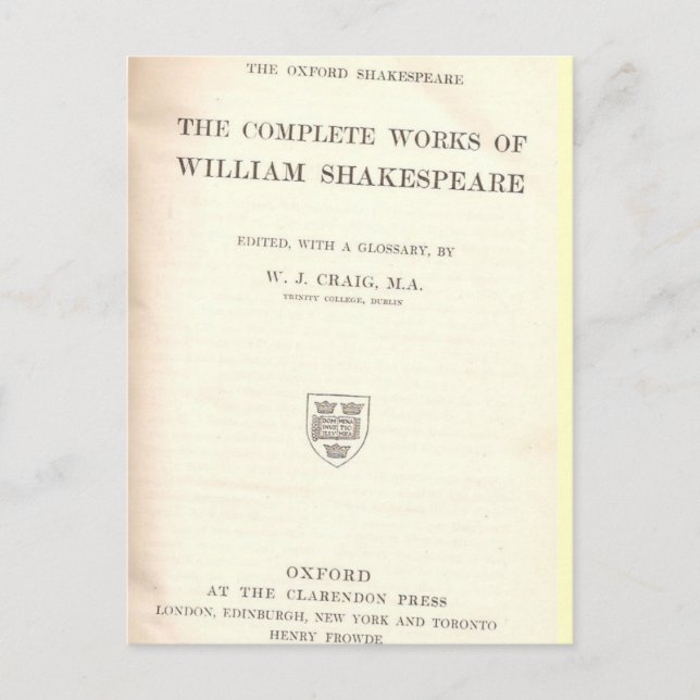 willie the bard postcard (Front)