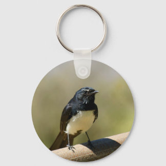 Willie Wagtail Keychain