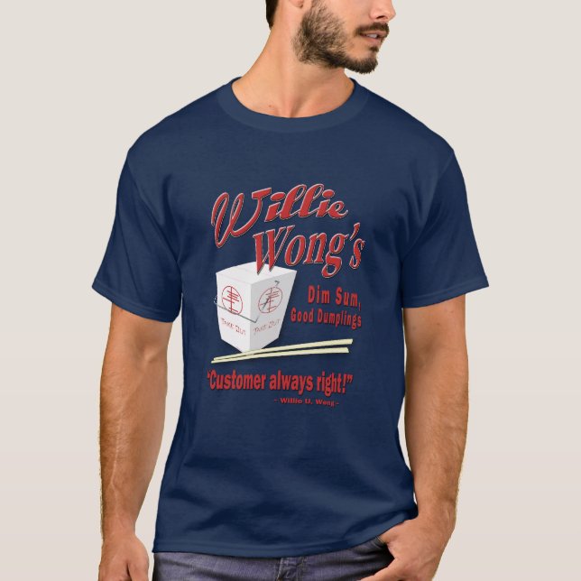 Willie Wong's Take-out T-Shirt (Front)