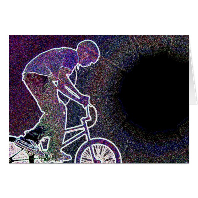 WillieBMX le bord rougeoyant (Devant horizontal)