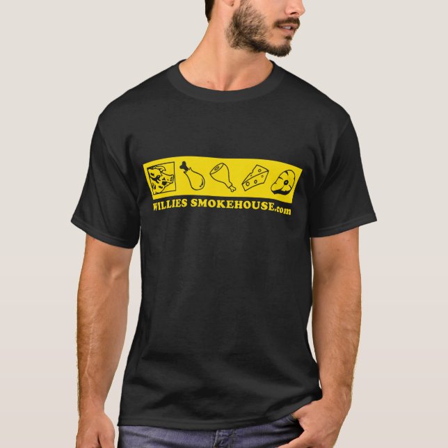 WILLIES FOOD GROUPS GOLD (LARGE) T-Shirt (Front)