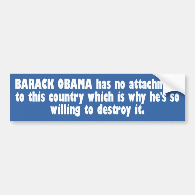 willingToDestroy Bumper Sticker (Front)