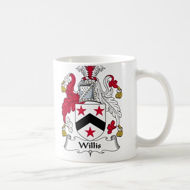 Willis Family Crest Coffee Mug (Right)