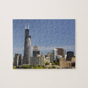 Willis Tower formerly known as the Sears Tower Jigsaw Puzzle