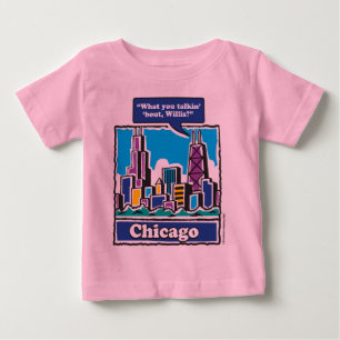 Willis Tower/Sears Tower Baby T-Shirt
