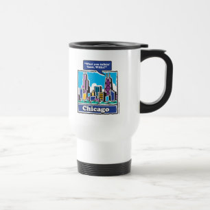 Willis Tower/Sears Tower Travel Mug