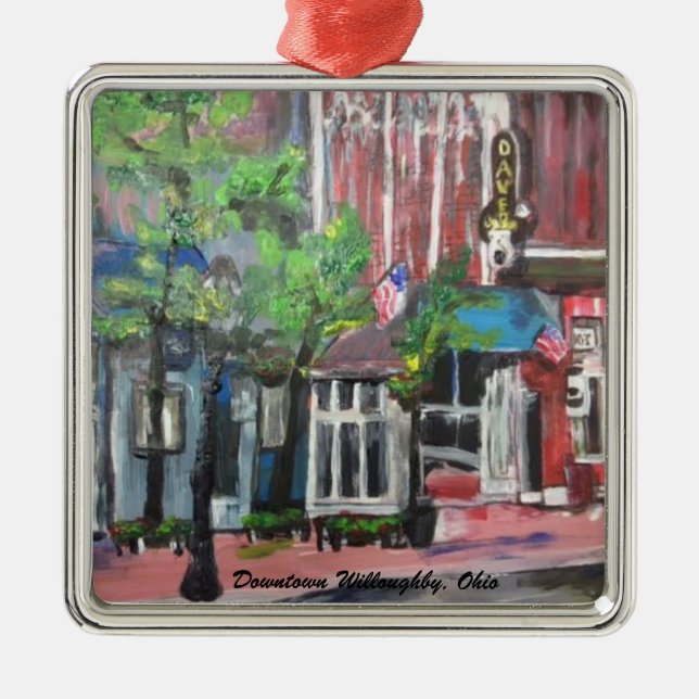 Willoughby du centre, ornement de peinture de (Devant)