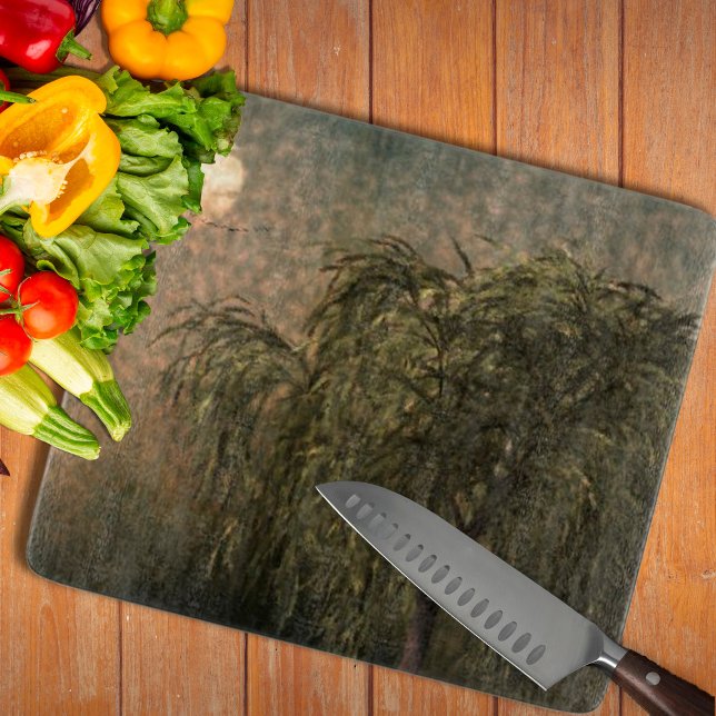 Willow at Sunset Cutting Board (Willow at Sunset Cutting Board by Looly Elzayat
)