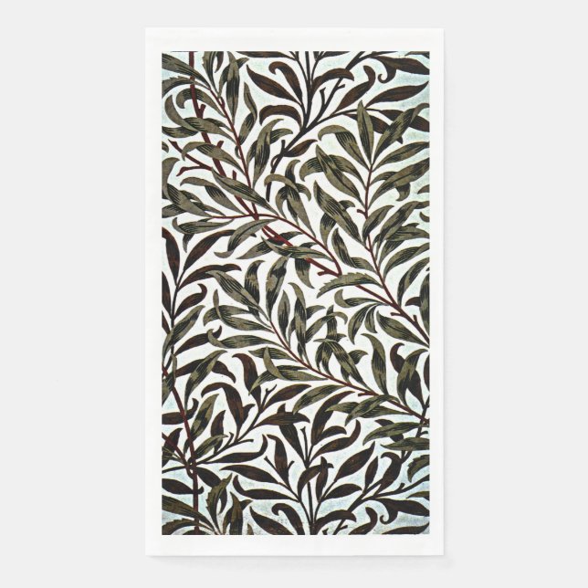 Willow Bough, a William Morris design, Napkin (Front)