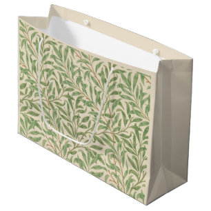 Willow Bough (by William Morris) Clipboard Large Gift Bag