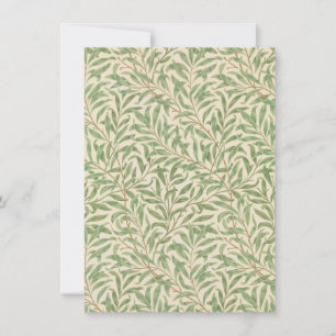 Willow Bough (by William Morris) Greetings Card