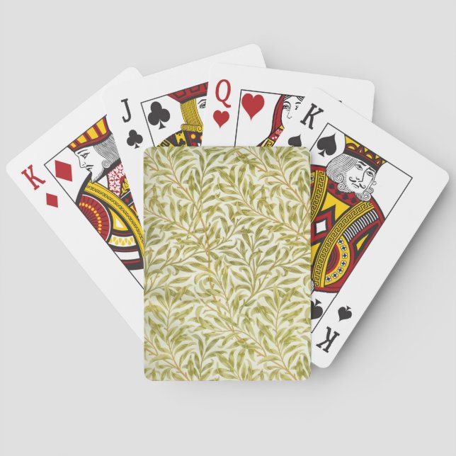 ‘Willow Bough’ by William Morris Playing Cards (Back)