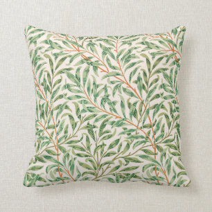Willow Bough by William Morris Throw Pillow