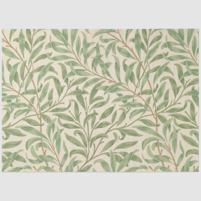Willow Bough (by William Morris) Tissue Paper (Front)
