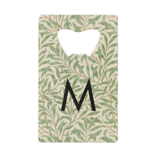 Willow Bough Motif William Morris Retro Monogramme