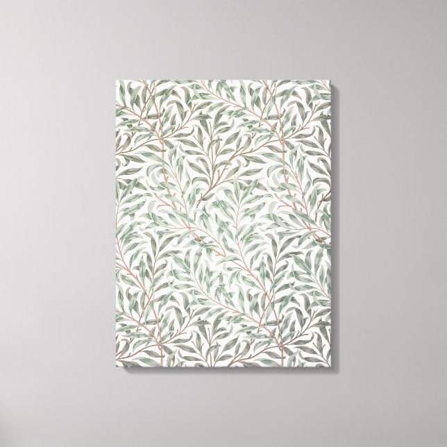 Willow Bough, wallpaper design, 1874 (wallpaper) Canvas Print (Front)