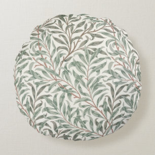 Willow Bough, wallpaper design, 1874 (wallpaper) Round Pillow