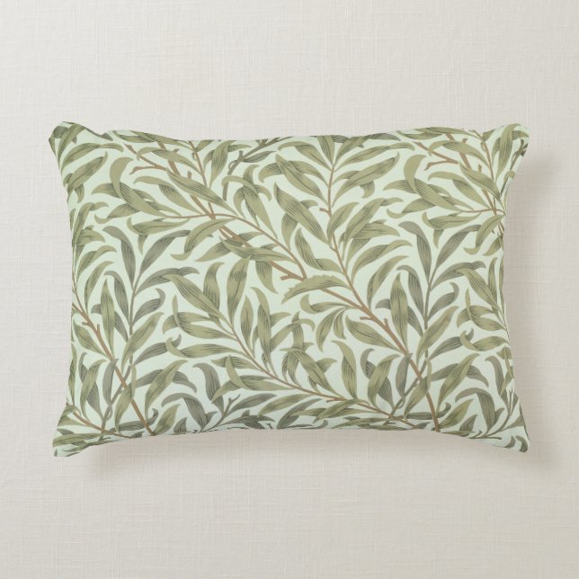 'Willow Bough' wallpaper design, 1887 Accent Pillow (Front)