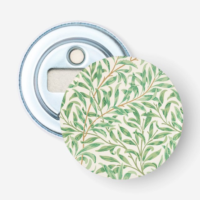 Willow Bough William Morris Pattern Bottle Opener (Front)