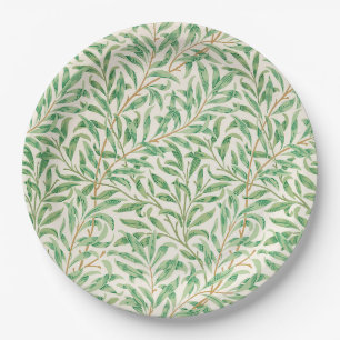 Willow Bough William Morris Pattern Paper Plate