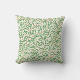 Willow Bough William Morris Pattern Throw Pillow