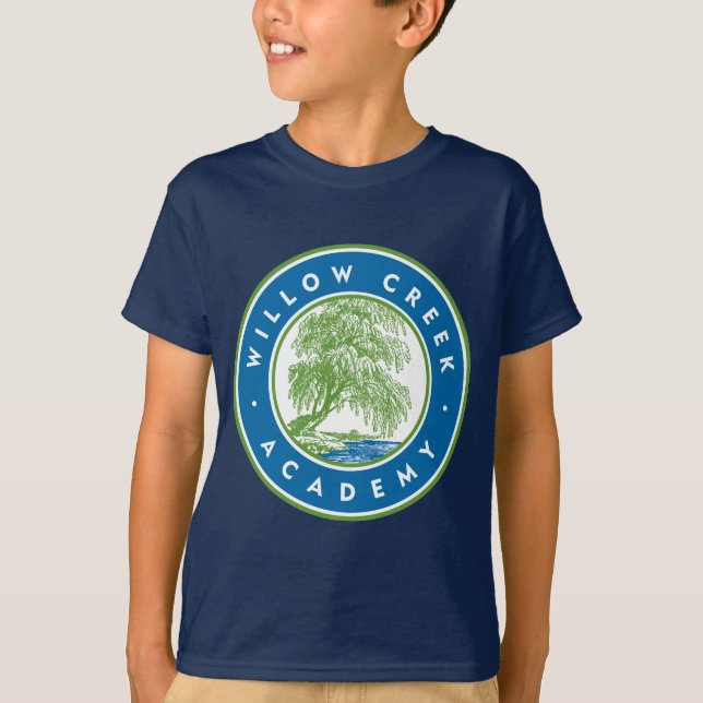 Willow Creek Academy Classic Seal Logo T-Shirt (Front)