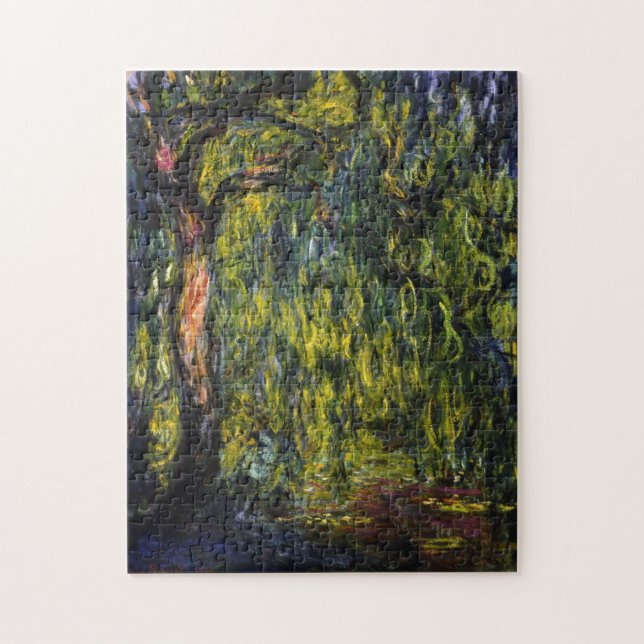 Willow de pleurs par Claude Monet Puzzle (Vertical)