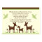 Willow Deer Family with birds Favour/Tags
