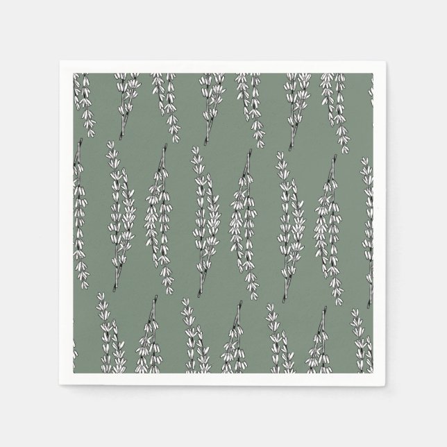 Willow Elegance Napkin (Front)