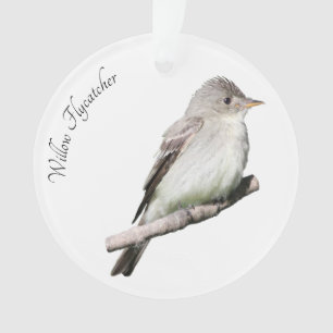 Willow Flycatcher Ornament