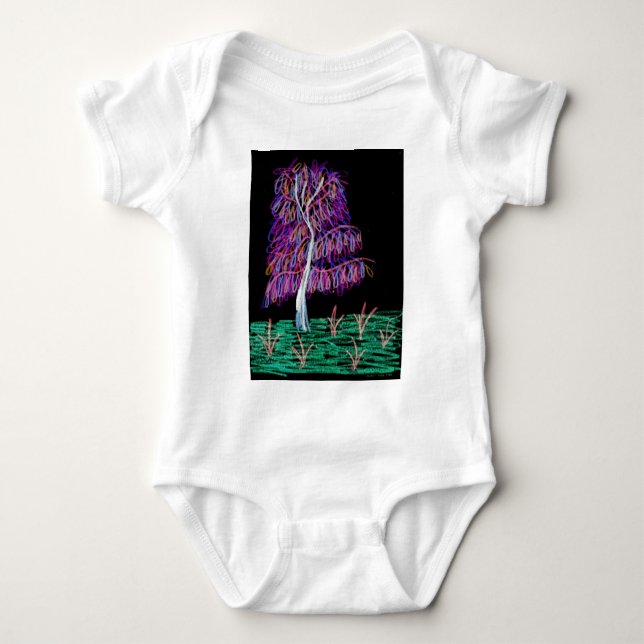 willow inverted baby bodysuit (Front)