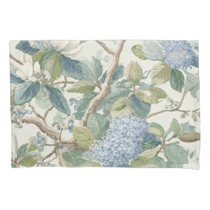 Willow Little Magnolia Wallpaper Floral Coastal Pillowcase