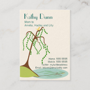 Willow Mom Calling Card