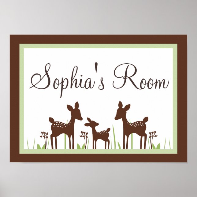 Willow Organic/Deer Poster (Front)