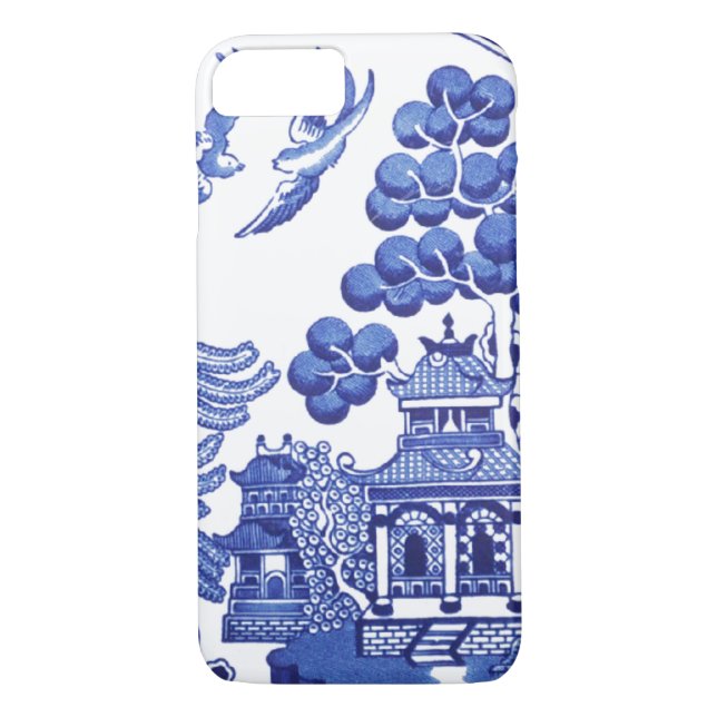 Willow Pattern iPhone 7 case (Back)
