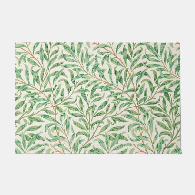 Willow Pattern, William Morris Doormat (Front)