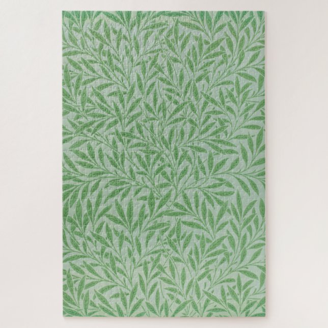 Willow Pattern, William Morris Jigsaw Puzzle (Vertical)