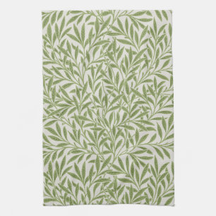 Willow Pattern, William Morris Kitchen Towel