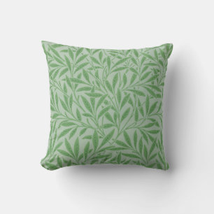 Willow Pattern, William Morris Throw Pillow