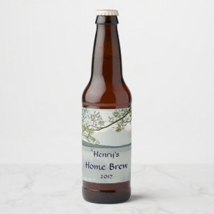 Willow Tree at Lake Beer Label