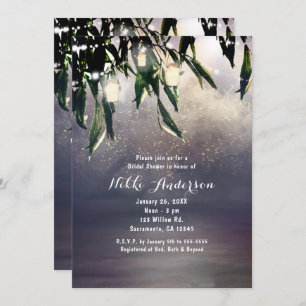 Willow Tree et Mason Jar éclairent les invitations