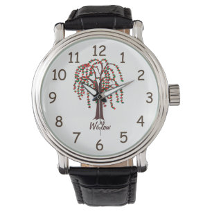 Willow Tree with Hearts - Customizable Watch