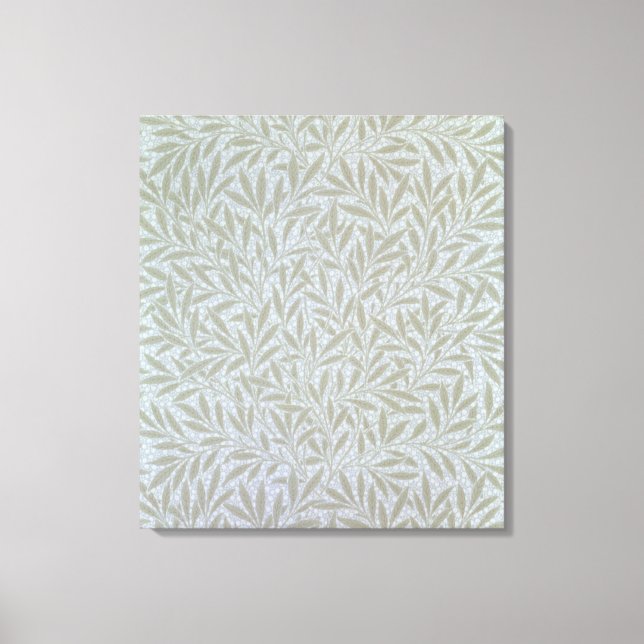 Willow wallpaper design, 1874 canvas print (Front)