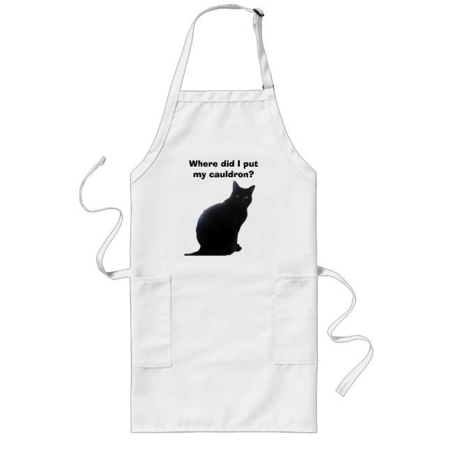 Willow, Where did I put my cauldron? Long Apron (Front)