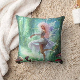 Willow-Wisp--- Throw Pillow