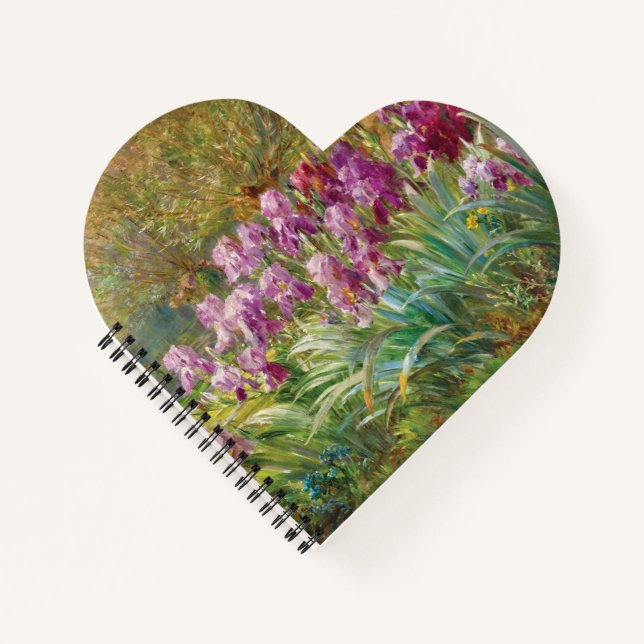 Willows and Irises by a Creek Notebook (Front)