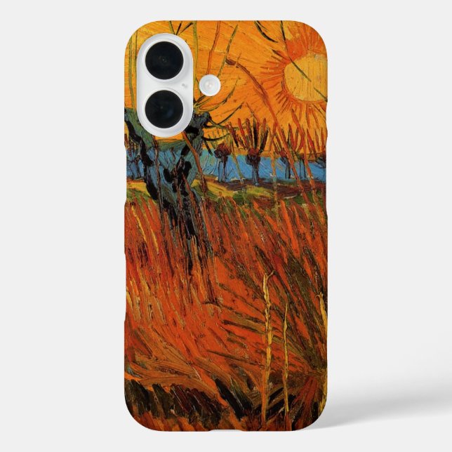 Willows at Sunset by Vincent van Gogh Case-Mate iPhone Case (Back)