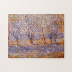 Willows, Giverny Monet Fine Art Jigsaw Puzzle